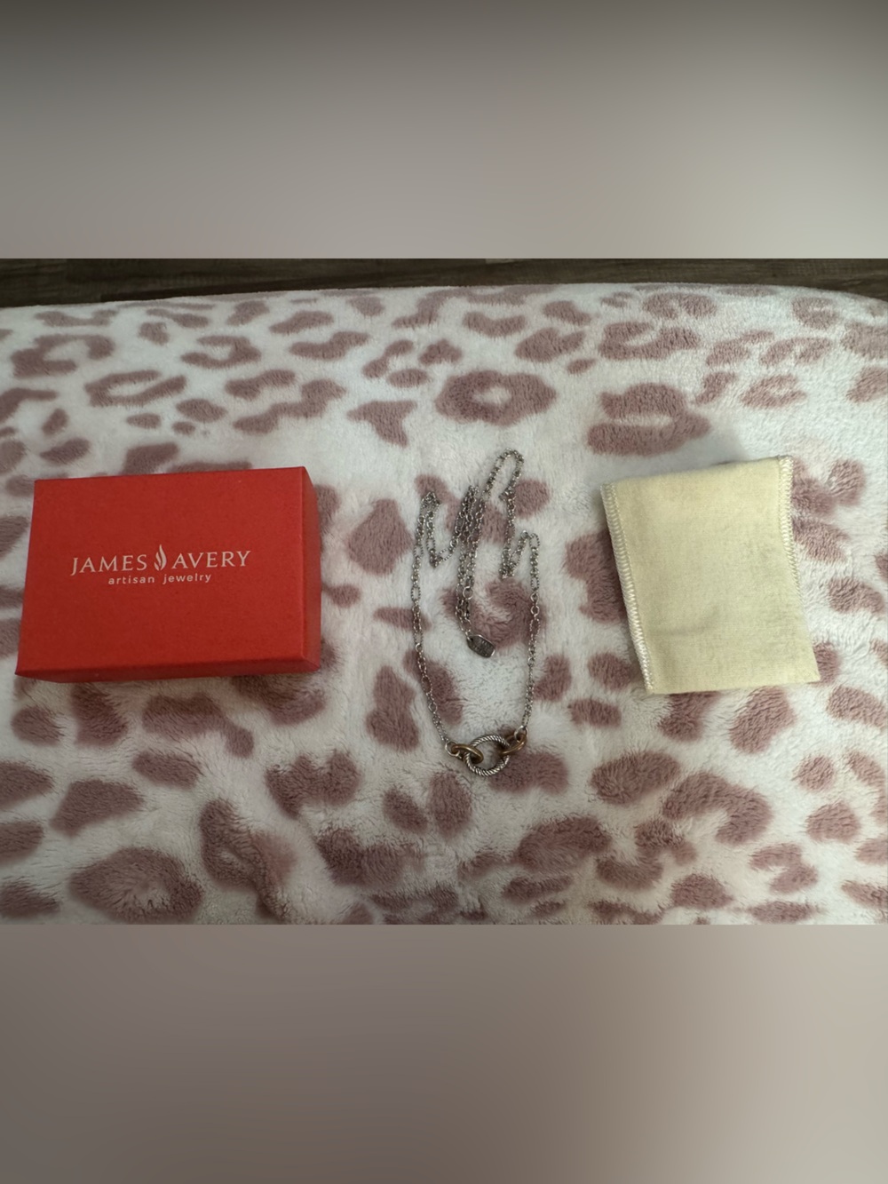 James Avery Two-Tone Chain Necklace in Silver and Gold